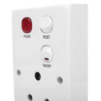 E-Series 15A 3 Pin Round Switch Socket with Relay