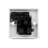 E-Series 13A 3 Pin Flat Switch Socket with Neon