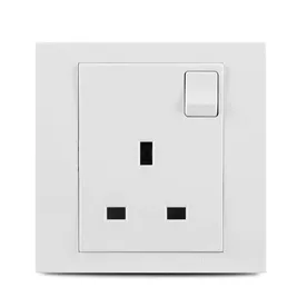 Vivace 13A 3 Pin Flat Switch Socket