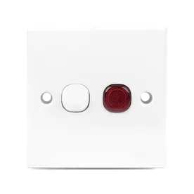 E-Series Double Pole Switch with Neon 20 Amp