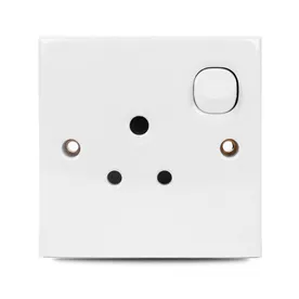 E-Series 5A 3 Pin Round Switch Socket