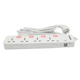 Camelion CMS 241U USB Extension Socket