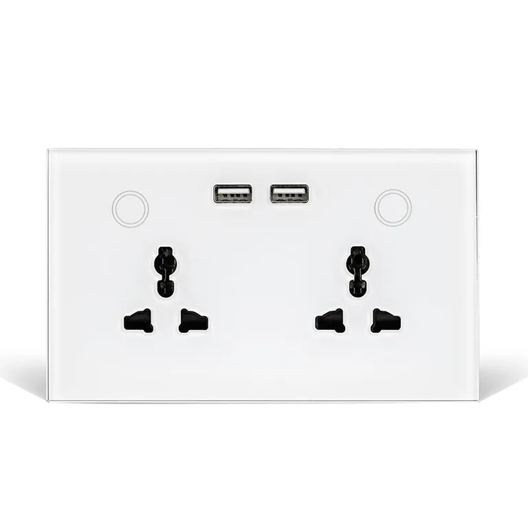 BlueDot International Duplex Switch Socket